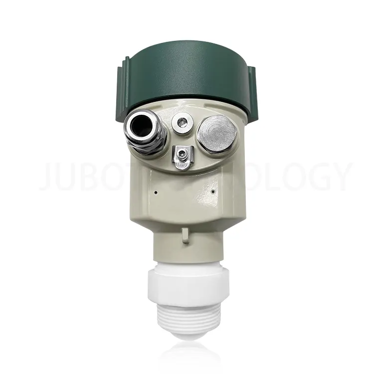 Jubo - Medidor de nível líquido para radar, instrumento de medição de nível de PTFE totalmente anticorrosão, saída RS485, 80 GHz