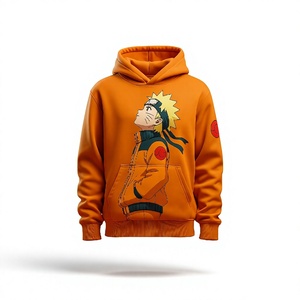Sweat-shirt à capuche en molleton épais pour homme, coupe classique, imprimé personnalisé, en spandex/polyester, avec logo graphique - Product Image 5