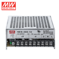Alimentation à découpage Mean Well NES-200 Series 200W à sortie unique, tensions 3.3V/5V/7.5V/12V/15V/24V/27V/48V