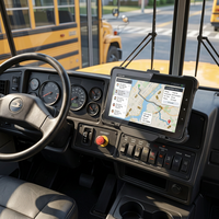 Tableta Robusta para Autobús Escolar de 10 Pulgadas con Sistema Operativo Android 9.0, IP67, MIL-STD, GPS, 4G LTE, NFC, CANBUS, Octa Core, 2GB de RAM