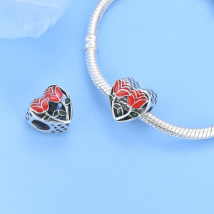 All'ingrosso Spot S925 serie cuore in argento Sterling giorno <span class=keywords><strong>della</strong></span> <span class=keywords><strong>mamma</strong></span> <span class=keywords><strong>gioielli</strong></span> ciondolo ciondolo <span class=keywords><strong>gioielli</strong></span> ciondolo bracciale Charm <span class=keywords><strong>gioielli</strong></span> - Product Image 3