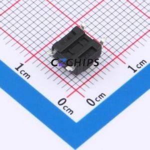 XJ4B0502210 Tactile Switch SMD-4P,6.2x6.2mm Switch Single Pole Single Throw Round Button 2.6N Vertical Mount - Product Image 2