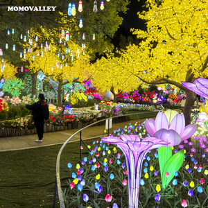 Momovalley 5M chiều cao dẫn phát sáng cây cho các dự án cảnh quan đô thị ngoài trời CE chứng nhận Dễ dàng cài đặt sẵn hệ thống có dây - Product Image 6