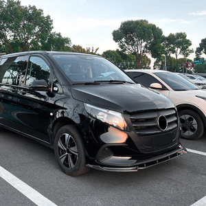 Kit de Molduras Exteriores para Mercedes-Benz Clase V Vito W447 2024, Divisor de Parachoques Delantero, Negro Piano, Fibra de Carbono, ABS - Product Image 1