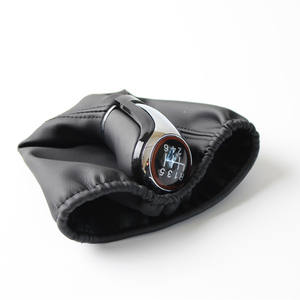 Pommeau de levier de vitesse en cuir 5/6 vitesses ergonomique pour Volkswagen - Product Image 3