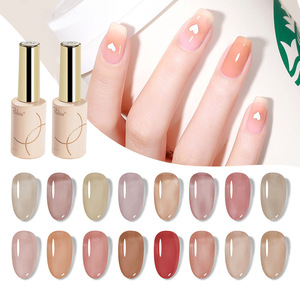 Zrkgel ยาทาเล็บ TPU Hema ฟรี32สีแฟชั่นเจลเจลลี่น้ำแข็งติดทนนานยูวีเจลทาเล็บแบบแช่ติดฉลากส่วนตัว - Product Image 1