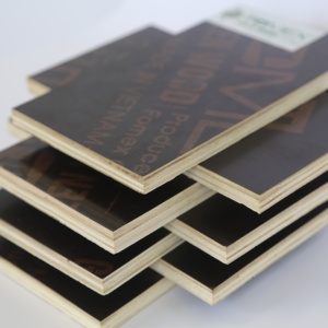 Ventas calientes 18mm Vietnam Fabricación Encofrado Madera contrachapada WBP Pegamento Película negra Cara/Parte posterior para uso marino - Product Image 5