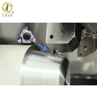 Plaquettes de taraudage universelles multi-passages en carbure pour outils de tournage CNC pour l'usinage de lots mixtes