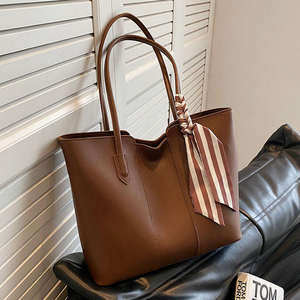 กระเป๋าถือผู้หญิงขนาดใหญ่, กระเป๋าสะพายหนังผู้หญิง, กระเป๋าโท้ทสไตล์เกาหลี - Product Image 3