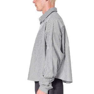 Chemises à manches longues en coton mélangé à carreaux de haute qualité, nouvelle mode chic, chemisiers amples vintage à boutons pour hommes - Product Image 3