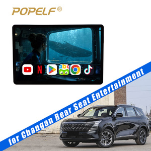 เครื่องเล่นวิดีโอติดพนักพิงศีรษะในรถยนต์ ขนาด 14 นิ้ว ระบบ Android 14.0 หน้าจอ FHD IPS พร้อม WiFi BT FM สำหรับความบันเทิงเบาะหลัง สำหรับรถยนต์ฮุนได (สินค้าหมด) - Product Image 1