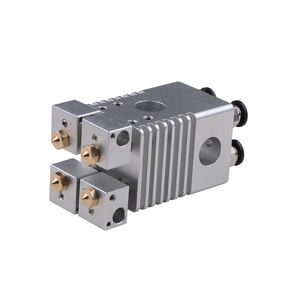 Accessoires pour imprimante 3D <span class=keywords><strong>Ultimaker</strong></span> <span class=keywords><strong>2</strong></span> Version Table à glissière en alliage d'aluminium E3D 4 buses Tête d'extrusion multi-buses - Product Image 1