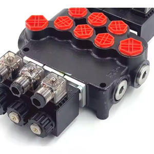 Válvula de control direccional de solenoide P80 (monobloque de 3 secciones) para sistemas hidráulicos de alta presión 315 Bar 80 L/min para ahorrar tiempo - Product Image 4