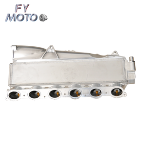 Réservoirs d'extrémité à billettes CNC Gen 1 B58 Collecteur d'admission de refroidisseur d'air de charge pour <span class=keywords><strong>BMW</strong></span> F22 M240I F30 340I 440I 16-19 avec noyau et accessoires - Product Image 4