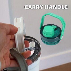 Paket kustom botol pengocok besi tahan karat terisolasi antibocor dengan tempat penyimpanan dasar untuk minuman Protein kebugaran - Product Image 6