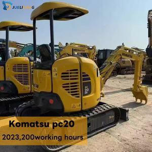 Máy xúc mini <span class=keywords><strong>Komatsu</strong></span> 20 cũ chất lượng cao, 2 tấn, model 2023, động cơ hộp số bơm hiệu suất cao, <span class=keywords><strong>200</strong></span> giờ hoạt động - Product Image 1
