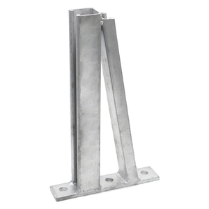 T자형 유니스트럿 브래킷 캔틸레버 중부하용 벽 브래킷 U 채널 스틸 ASTM 표준 비합금 - Product Image 1