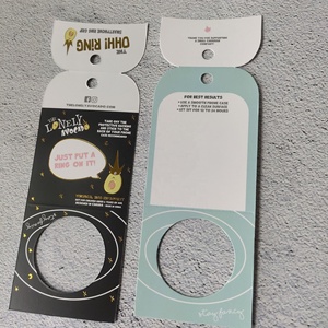 Tùy Chỉnh In Ấn Folding Die Cut Giấy Bao Bì Thẻ Với Vàng Foiling Giấy Nghệ Thuật 4c + 4c CMYK Pantone Tùy Chỉnh Kích Thước Chấp Nhận - Product Image 4