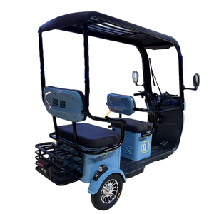 2024 Nouveau Design Trike Électrique avec Toit Électrique Bajaj Moto tuk tuk <span class=keywords><strong>Taxi</strong></span> Écologique Personnalisé - Product Image 4