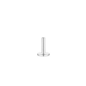 CANNER Poste de Labret Roscado de Plata de Ley 925 Dorado de 16G con Parte Trasera Plana de 5mm, 6mm, 8mm para Joyería de Piercing - Product Image 5