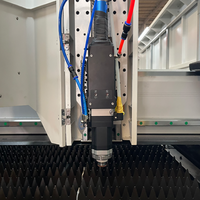 Découpeuse laser à fibre 5x10 avec couvercle entièrement fermé pour métal