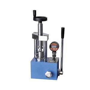 Machine d'essai de compression hydraulique ACG à commande manuelle avec manomètre pour l'analyse de la résistance des matériaux - Product Image 2
