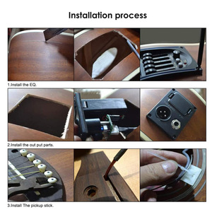 <span class=keywords><strong>Guitarra</strong></span> Acústica Preferida PRENER-PM LC-5 con Pastilla, Pantalla LCD, <span class=keywords><strong>Afinador</strong></span> y Micrófono - Product Image 2
