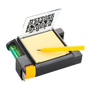 เทปวัด2เมตรรวมถึงแผ่นบันทึก, ปากกาลูกลื่นและระดับจิตวิญญาณ - Product Image 2