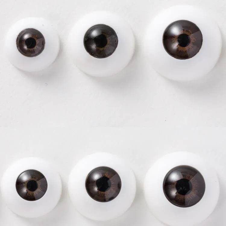 Glass Dome Human Eyes for Art Dolls Sculptures