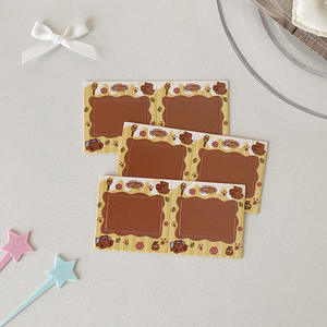 Clip de Papel con Marco de Película Plástica Estilo Coreano, Llavero DIY para Niñas, Colgante Kpop, Decoración para Tarjetas de Estudiantes, Adhesivo para Fotos - Product Image 6