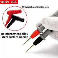 1000V 20A Digital Multimeter Pen Line Silicone Special Tip Probe Universal Electric Current Voltage Tester