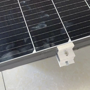 Installation facile HDPE plat PV support solaire de toit système de montage solaire de toit avec balast - Product Image 3