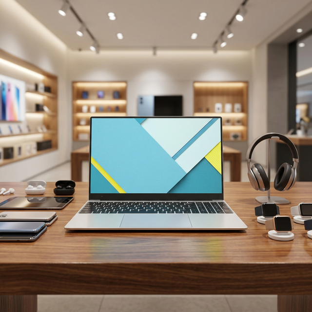 15.6-Inch Slim Gaming Notebook Computer 2025 Intel J3455 12GB RAM 128GB SSD  English Business EU  Stock Available