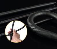 Manguera protectora de bobina de acero inoxidable, Manguito protector de cable de manguera hidráulica, resorte de compresión enrollado en espiral de Metal