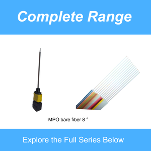 Câble de raccordement optique MPO à 8 angles (LSZH/PVC) pour câblage haute densité, carte <span class=keywords><strong>CPO</strong></span>, conversion photoélectrique FTTH/FTTB/FTTX - Product Image 2