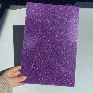 Láminas de Acrílico Fundido Brillante con Purpurina Fina de 1/8\", Colores Vibrantes, Servicio de Corte para Joyería y Adornos - Product Image 4