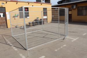 Verschillende Grootte Indoor Outdoor Hondenbox Grootgebracht Hond Loopt Gegalvaniseerd Metaal Sterke Hondenkennel (XMM-25318) - Product Image 4