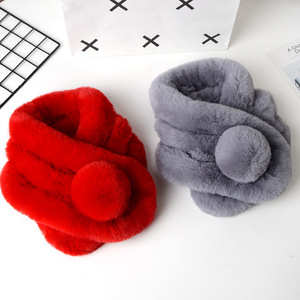 Bufanda de Piel Sintética de Alta Calidad, Elegante y Suave para Mujer, para Mantener el Calor en Invierno - Product Image 1