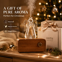 Idées Cadeaux de Noël : Diffuseur d'Arômes Premium 2026, Machine d'Aromathérapie à Air Froid Artistique, Diffuseur Nébulisant d'Huiles Essentielles Pures