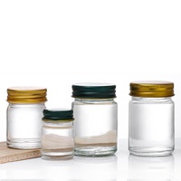 Botol Kaca Herbal Bening 15ml Bentuk Heksagonal/Kotak dengan Tutup Ulir, Wadah Mini Kosong untuk Perawatan Tubuh dan Balsem Herbal (Grosir)
