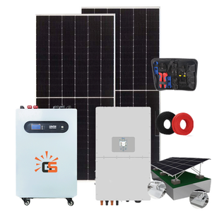 10kva 20kva 30kw 10000 <span class=keywords><strong>Watt</strong></span> Système de panneau solaire mural de type divisé avec port de communication CAN pour la consommation d'énergie à domicile - Product Image 1