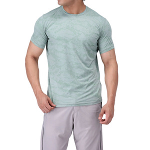 Moisture Wicking Breathable Eco-Friendly O-Neck Canvas Fabric Short Sleeve <b>Men</b> Summer Daily Wear High Quality Cotton T-Shirts - Product Image 1
