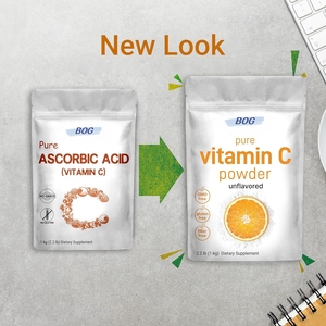 Vitamina C en Polvo OEM/ODM, 100% Ácido Ascórbico Puro de Grado Alimenticio, Refuerzo Inmunológico, Cosméticos Caseros, Suplemento de Vitamina C en Polvo - Product Image 2