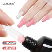 ZYZC Fournisseur d'ongles – Vegan, Non Toxique, Sans HEMA, Certifié MSDS, Paillettes Naturelles Longue Durée, Durcissable UV/LED, 60ml, Professionnel