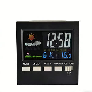 Reloj <span class=keywords><strong>Despertador</strong></span> Digital Electrónico LED con Control por Voz, Moderno, con Retroiluminación, Calendario, Función de Repetición, Estación Meteorológica, Temperatura, Decoración para el Hogar - Product Image 6