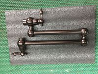 Robinets de cuisine classiques en laiton antique