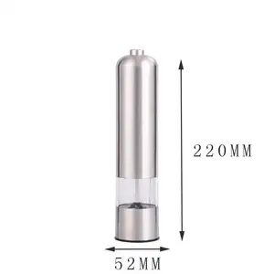 Moedores de cozinha mais vendidos, moedor de pimenta e especiarias Moedores de sal elétricos