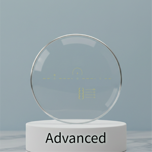 Lentes Ópticas Progresivas Ultrafinas de Alto Índice UV400 1.67 Optotech Advanced de Diseño IOT - Product Image 4