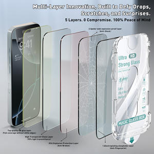 Macchina Applicatrice di Protezione Schermo in Vetro Temperato Antistatico Ultra Resistente 45KG di Alta Qualità per iPhone 16 Pro Max - Product Image 2