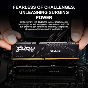 Venta al por Mayor de Fábrica: Memoria RAM para Juegos Beast DDR5 Fruy Beast 6000/16X2 C30 para PC de Escritorio - Product Image 3